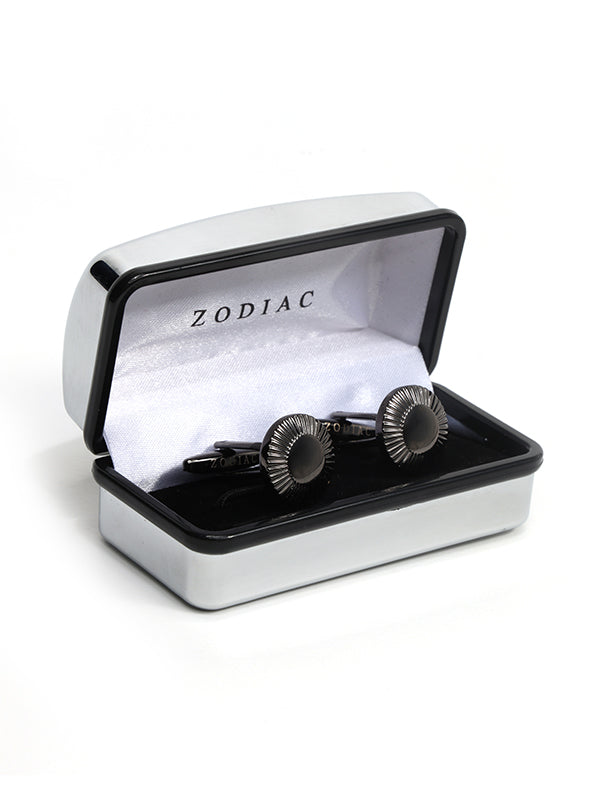 Grey Steel Cufflinks