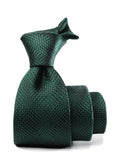 Campania Structure Solid Dark Turquoise Silk Tie