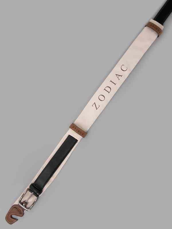 Solid Blue Classic Leather Belt
