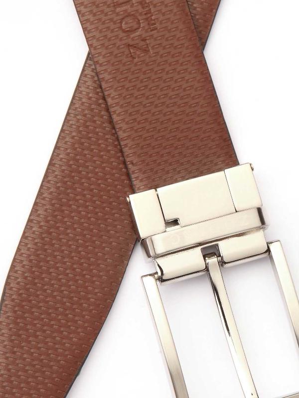 Black/ Brown Reversible Leather Belt
