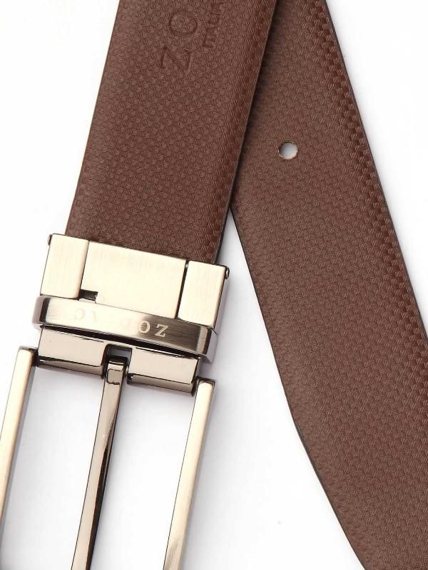 Black/ Brown Reversible Leather Belt