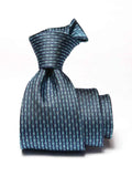 Campania Structure Dark Blue Silk Tie