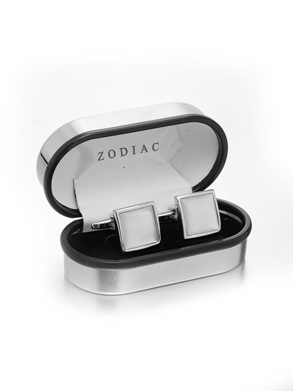 White Mother-Of-Pearl Cufflinks