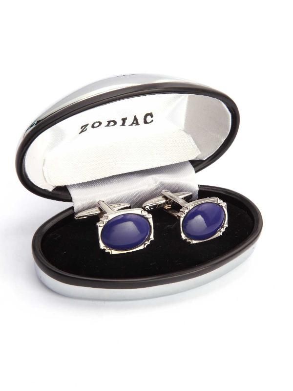 Dark Blue Stone Cufflinks