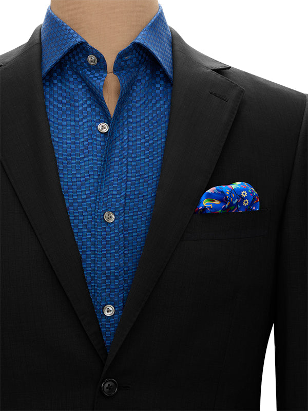 Biella Black Classic Formal Pure Wool 160's Jacket