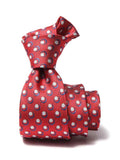 Kingscrest Minimal Dark Red Microfibre Tie