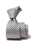 Kingscrest Minimal Medium Grey Microfibre Tie