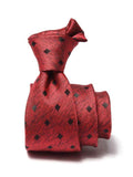 Kingscrest Minimal Dark Red Microfibre Tie