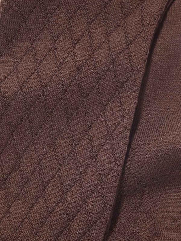ZODIAC Brown Moderna Socks