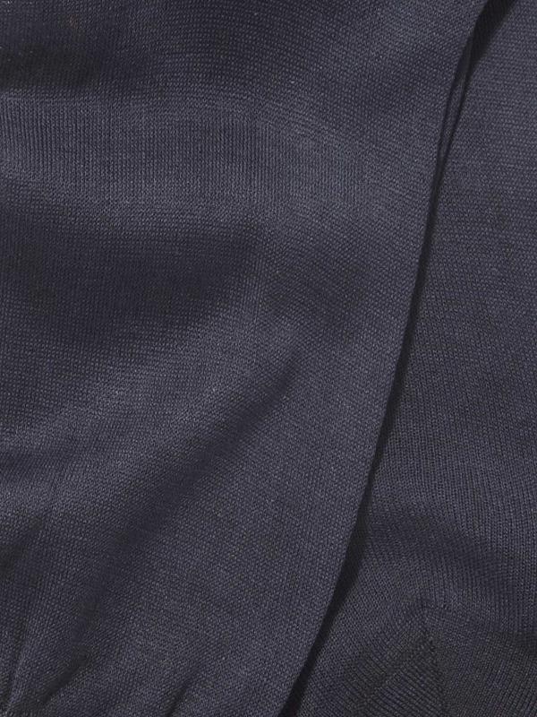ZODIAC Navy Pelle Socks