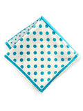 Turquoise 4-in-1 Silk Pocket Square