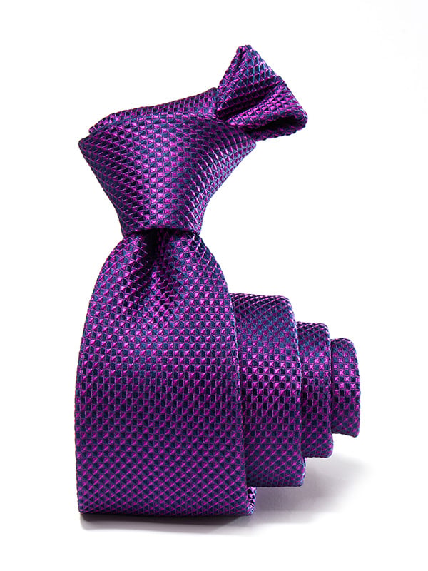 Buy Campania Structure Dark Purple Silk Tie | Zodiac – Zodiac