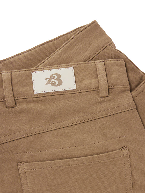 z3 4 Way Stretch Khaki Tailored Fit Pants