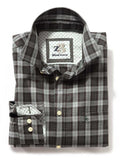 Sundance Green Check Full sleeve single cuff Cotton Shirt