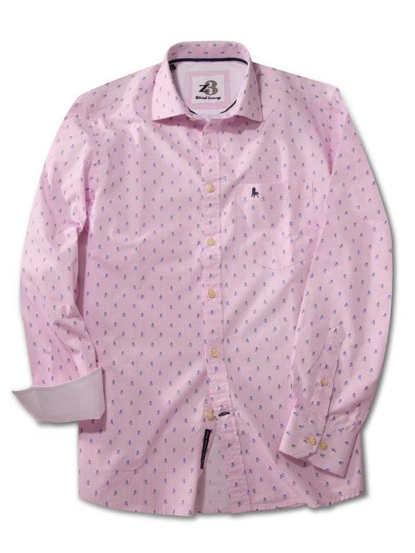 Sail Pink Check Cotton Shirt