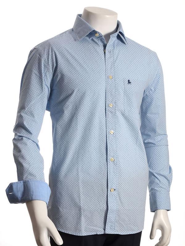 Danny Sky Printed Full sleeve single cuff Cotton Shirt