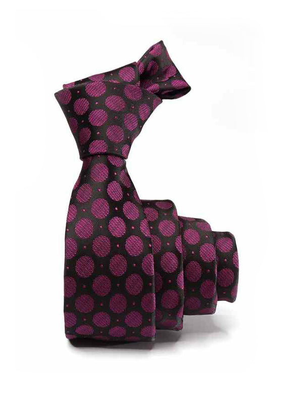 ZOD! Dotted Purple Microfibre Tie