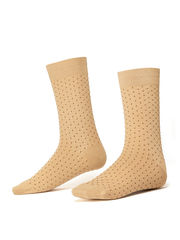 ZODIAC Beige Moderna Socks