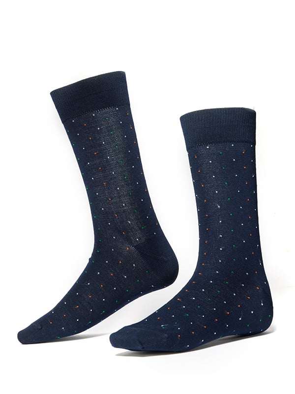 ZODIAC Navy Moderna Socks