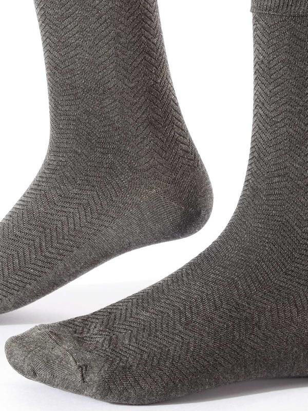 ZODIAC Grey Moderna Socks