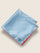 Blue/ Red Solid Silk Pocket Square