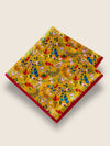 Yellow All Over Silk Pocket Square
