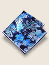 Blue All Over Silk Pocket Square
