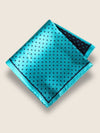 Turquoise 4-in-1 Silk Pocket Square