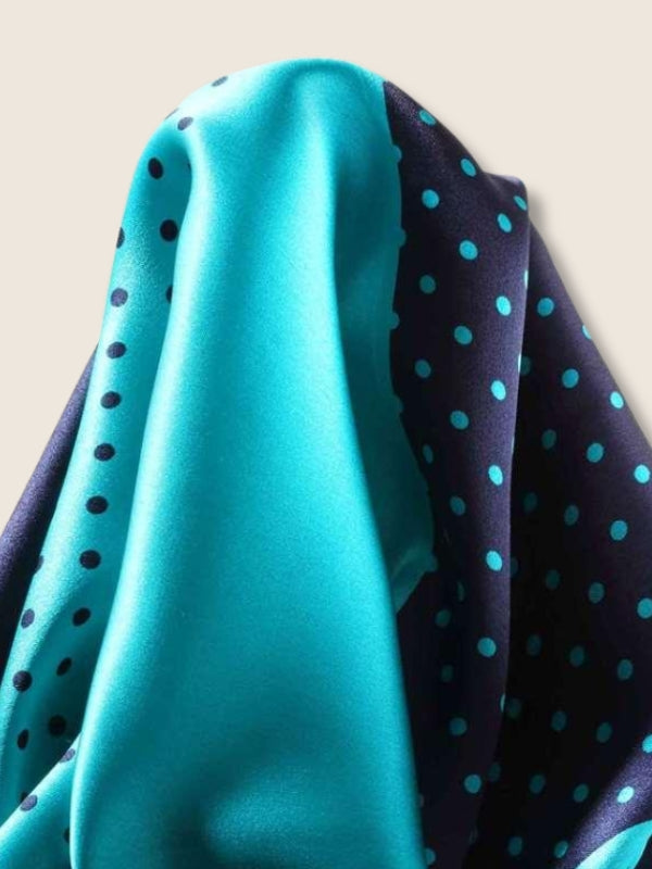 Turquoise 4-in-1 Silk Pocket Square