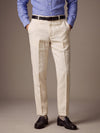 Trasita Stone Tailored Fit Linen Trousers