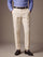 Trasita Stone Tailored Fit Linen Trousers