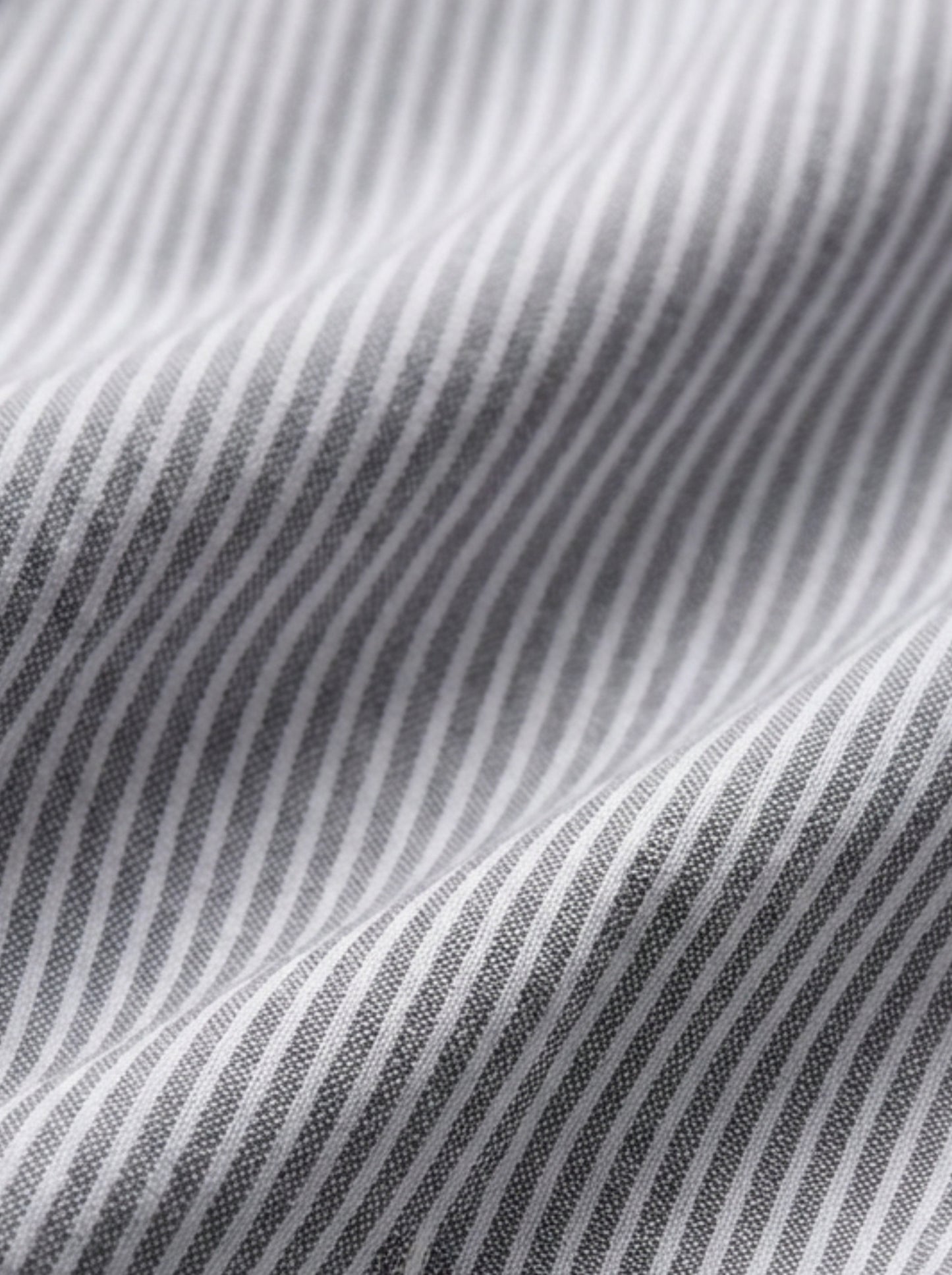 Keegan Oxford Olive Striped Full Sleeve Tailored Fit Casual Cotton Shirt