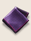 Purple 4-in-1 Silk Pocket Square