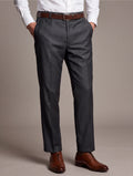 Biella Charcoal Tailored Fit Trouser
