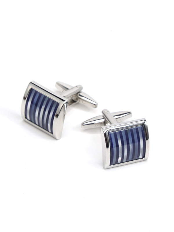 Blue Mother Of Pearl Cufflinks