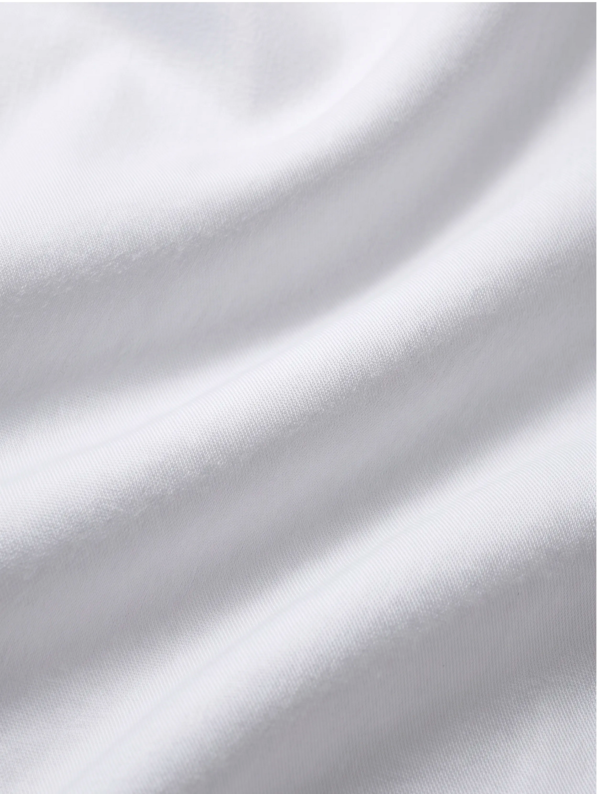 Enzo Twill Garment Dyed White Solid Full Sleeve Tailored Fit Casual Cotton Shirt