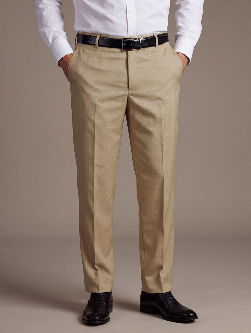 Pollone Sand Tailored Fit Trouser