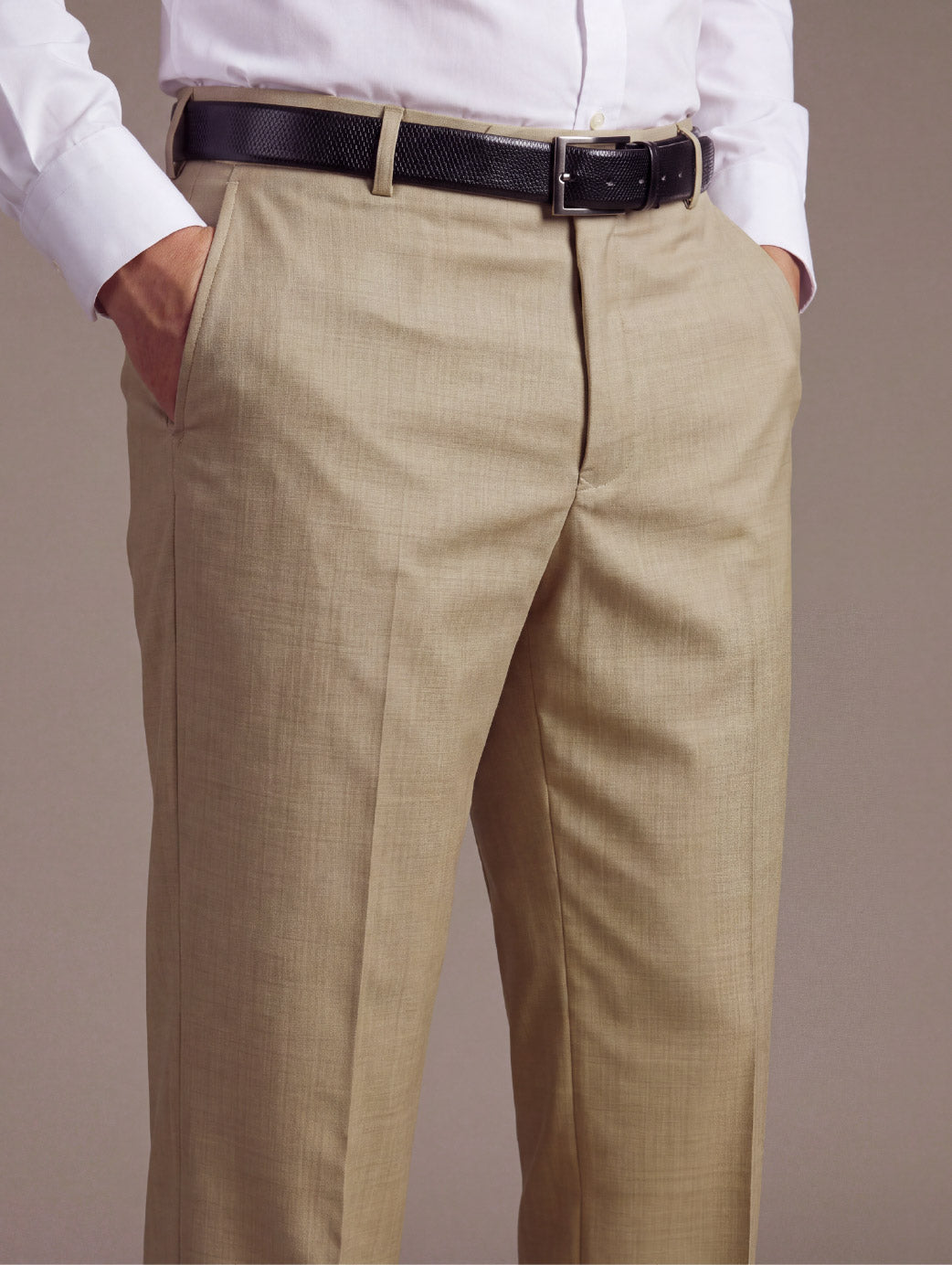 Pollone Sand Tailored Fit Trouser