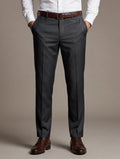 Pollone Black Tailored Fit Trouser