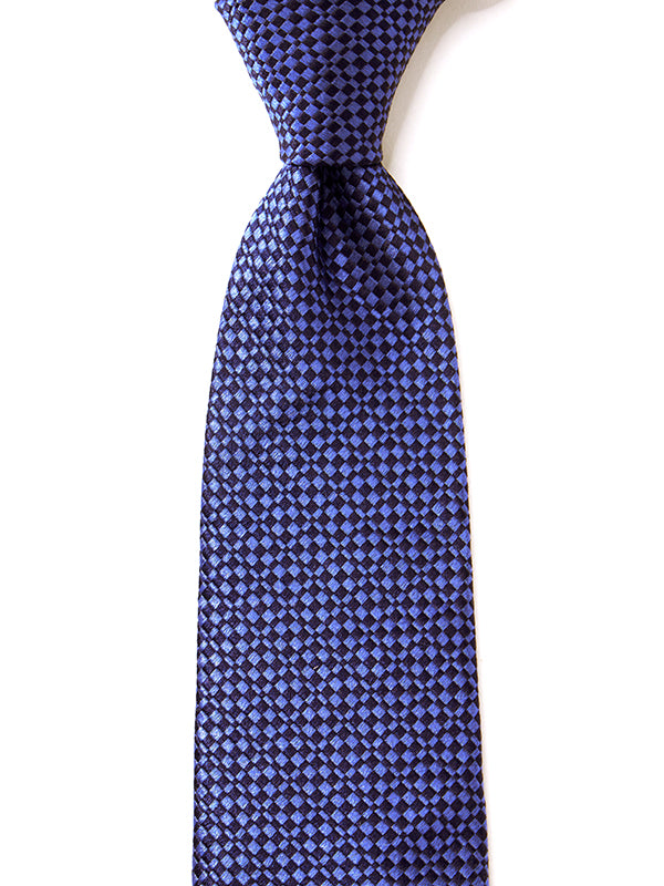 Campania Structure Navy Silk Tie