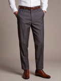 Trivero Dove Grey Tailored Fit Trouser