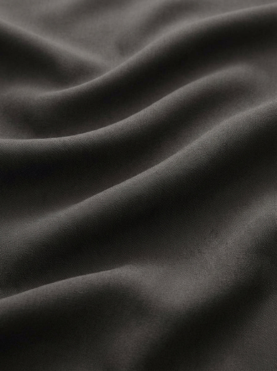 Verstappen Brown Solid â€œVelvet Touchâ€ Full Sleeve Single Cuff Slim Fit Party Wear Blended Shirt