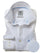 Enzo Twill Garment Dyed White Solid Full Sleeve Tailored Fit Casual Cotton Shirt