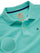 z3 Polo Garment Dyed Jade Solid Tailored Fit Casual Cotton T-Shirt