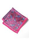 Pink/ Multi 4-in-1 Silk Pocket Square