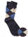 ZODIAC Navy Argyle Socks