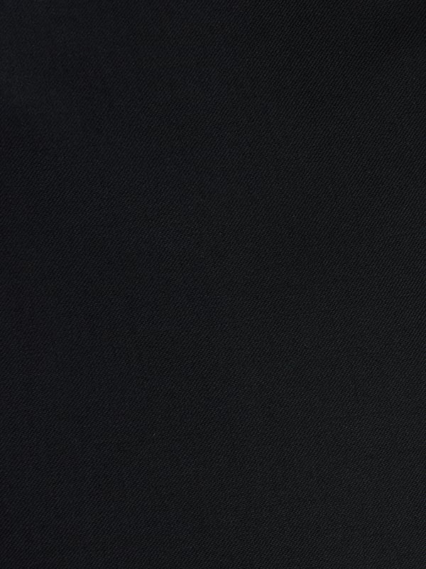 Pollone Black Poly Wool Sleeveless Jodhpuri