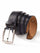 Solid Blue Classic Leather Belt