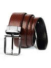 Brown/Black Reversible Leather Belt
