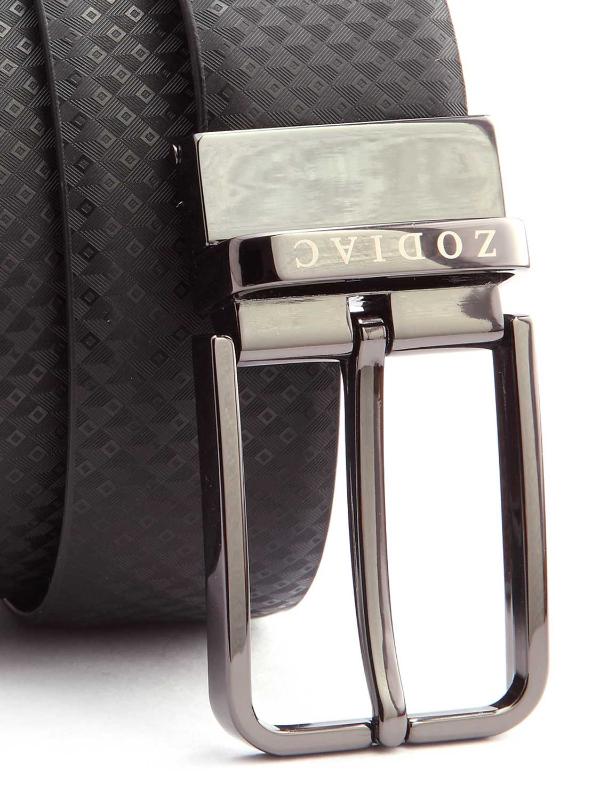 Black/ Brown Reversible Leather Belt